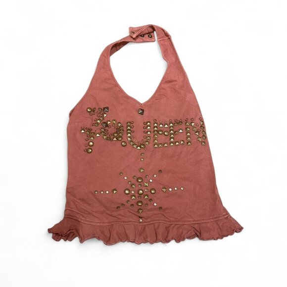 Dolce & Gabbana Tops - Rare Vintage Dolce & Gabbana/D&G studded halter top